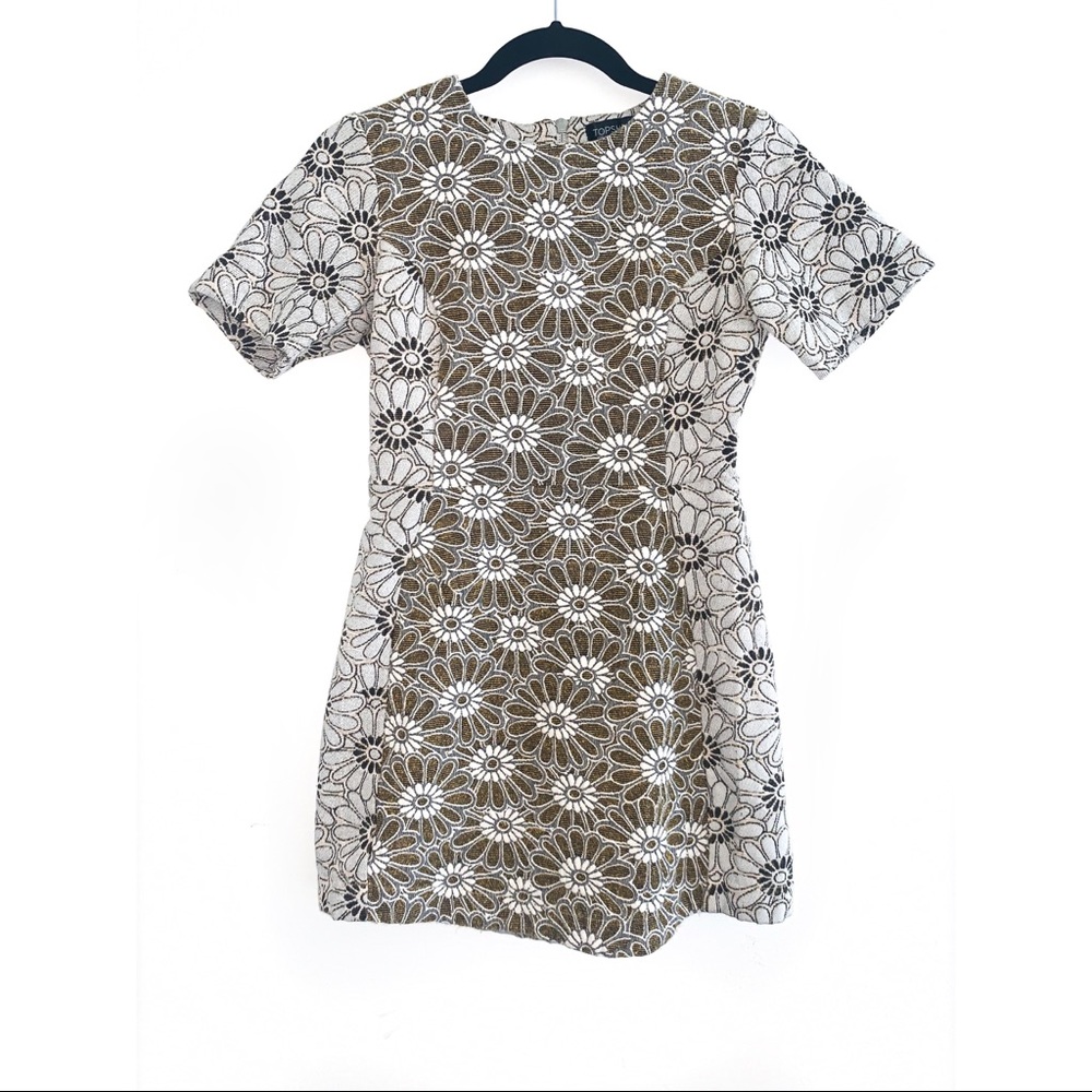 Top shop Mini Floral Print Dress